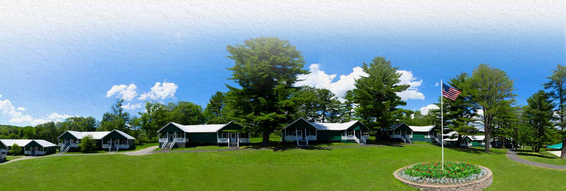 summer camp footer background photo