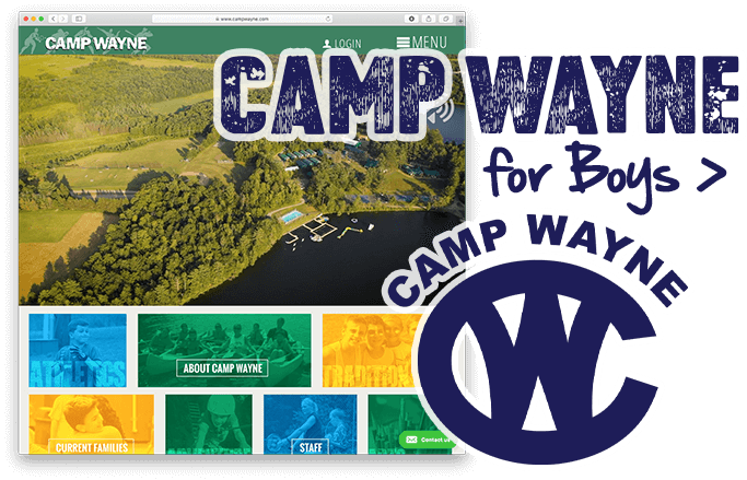 Visit Camp Wayne for Boys website